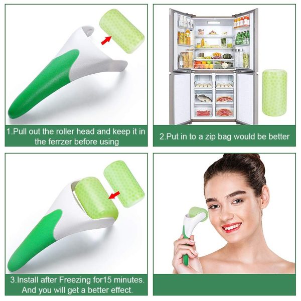 Marzahar Face Ice Roller – Soothing & De-Puffing Facial Tool